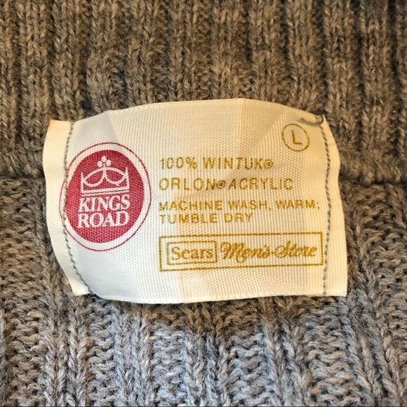 Kings road, Sears 100% winturk men’s sweater‎ - Picture 3 of 8